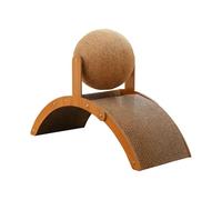 Cat Scratcher Ball - Sisal Scratch Toy for Indoor Cats Play | Natural Sisal Rope Material with Rolling Ball Design, Interactive Scratching Toy for Exercise and Furniture Protection