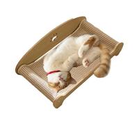 Cat Scratcher Bed - Anti-Slip Natural Sisal Cat Scratching Pads for Claw Grinding and Furniture Protection Cat Scratching Pads Bed - Long-Lasting Sisal Scratcher Pad for Cats - Protects Furnit