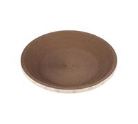 Cat Scratcher Bowl - Corrugated Board Nest, Round Claw Pad