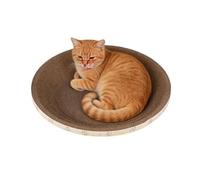 Cat Scratcher Bowl - Corrugated Board Nest, Round Claw Pad