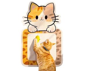 Cat Scratcher - Cat Scratching Pads Felt Scratcher | Wall Mount Kitten Accessories Interactive Toys, Furniture Protector for Enrichment Boredom Climbing Play Indoor Games