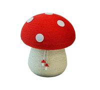 Cat Scratcher, Cute Cat Scratching Post, 11.02x13.39 inches Portable and Interactive Play Climber with Fun Design, Ideal for Pet Birthday, Indoor, Outdoor, Boredom, Red/White