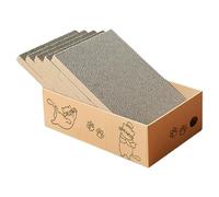 Cat Scratcher Lounge, Cat Scratcher Box | 5 paquets en 1 grattoir pour lit de chat | Meubles de chat durables pour chlore, exercice et protection des meubles