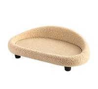 Cat Scratcher Lounge - Sisal Sofa | Large Scratch Furniture with Textured for Cats to Play Rest and Stretch Supporting Healthy Claws and Interactive Fun in Playroom Apartment Dorm Patio