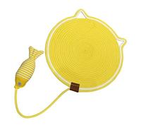 Cat Scratcher Mat | Cat Toys Furniture Protector Scratcher Carpet Cats Toys | Sturdy Scratching Pads | Scratching Mat Scratch Carpet Furniture Protector |Cotton Rope Cats Scratchers for Indoor C