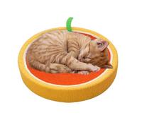 Cat Scratcher Mat | Tapis de broyeur à griffes de Sisal, jouet pour chat à louer griffe, coussin de conception de fruits, protège les meubles, les tapis, le canapé et plus encore