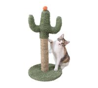 Cat Scratcher Mignon - Meubles de Compagnie Stables, Poteau de Cactus Vert | Tour de grattage Naturel de sisal, pô de Vertical, Terrain de Jeu intérieur pour Les Petits Chats, accesso