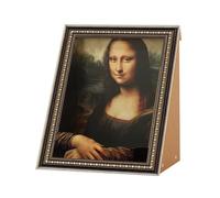 Cat Scratcher - Mona Lisa Painting Shape Kitten Scratching Board | Cat Claw Sharpening Toy for Pet Parents, Home, Office, Living Room, Apartment, Bedroom, Animal Shelters 44 x 34 x 52cm