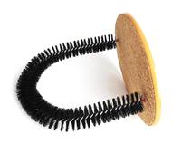 Cat Scratcher Toy - 36*29cm Scratch Arch Itching Artifact For Cats | Interactive Toys Self Scratcher And Massager Brushing Post Reduces Shedding & Hair Balls For Cats, Cat Scratching Aid, Pet Hair Rem