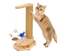Cat Scratcher - with Treat Dispenser Interactive Scratcher - Scratching Posts for Indoor Cats | for Kitten Small Large Indoor Furniture Wall Couch Carpet Climbing Enrichment