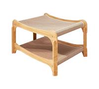 Cat Scratchers Board, Detachable Double Layer Pads, Wear Resistant Design, Scratcher and Resting Bed Combo, Sturdy Pet Accessory for Kitten, Playing, Resting, Scratching, 22.05x13.39x14.57 inches