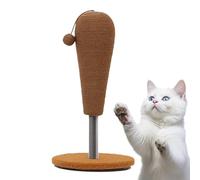Cat Scratching Ball, Kitten Exercise Toy, Suction-Mounted Design, Rotating Action Feature, Perfect for Feline Entertainment, Enrichment Activities, and Apartment Or Bedroom Play Spaces