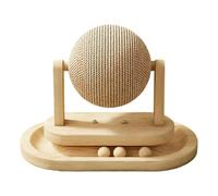 Cat Scratching Ball, Puppy Playing, 9.45x5.12x7.09 Inch Kitten Interactive Toy, Comfort Aid with Apartment Style, Compact Supply with Office Use, Accessories for Pet Parents Trainers Shelters Bedrooms