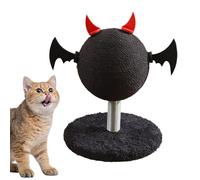 Cat Scratching Ball Toy - 11.81x9.84x9.84 inch Suction Cup Exercise Toy for Play Area, Balcony with Enrichment Function, Sisal Cat Scratcher for Home Living Room Kitchen Porch, Indoor Use