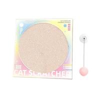 Cat Scratching Board, Classic Record Scratch Pad, Cardboard Cat Scratcher, Catnip Scratching Board, Indoor Cat Scratcher, Record Shape Scratch Pad, Spring Swing Ball Scratcher