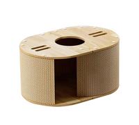 Cat Scratching Board, Kitten Grinding Lounge Scratcher, 22.44x15.35x10.83 inches Wear-Resistant, Durable Furniture Protector for Small, Scratching Bed Pad
