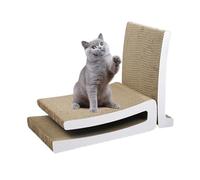 Cat Scratching Board, Wear-Resistant Cardboard Scratcher, 15.16x9.45x4.53 inches Interactive Toy, Scratch-Resistant Mat, Perfect for Climbing Wall, Sleeping Corner, Play Window, Indoor Cats