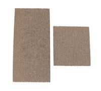Cat Scratching Pad, 7 Forme de Conception Robuste Construction Cat Scratch Cardboard Papier en Ligne ondulé Easy Remplacement Cat Cat Pad pour la Maison (S)