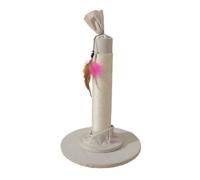 Cat Scratching Post, Candy Shape Tall Pole, 20.87x13.78x13.78 inches, Sturdy Fabric Base, Fun Decorative Design, Vertical Scratcher for Kittens and Adult Indoor Cats, Multicolor