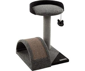 Cat Scratching Tree Gene Grey 35x35x45 cm FLAMINGO