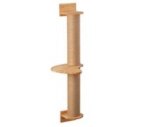 Cat Scratching Wall Post - Activity Tree Climber, Sisal Pole, Interactive Play Accessory, Small Medium Feline Furniture, Wall-Mount Entertainment Station | Pet Engagement Tool for Cats