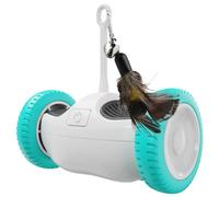 Cat Self-Pleasure - Jouet automatique pour chat - Jouet interactif automatique pour chat - Jouet interactif pour chat pour intérieur, intégré, alimenté par batterie, rechargeable,