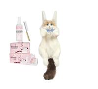 Cat Shaped Backpack, Plush Shoulder Bag, Compact Size for Travel, Removable Strap Comfort Feature, Household Utility Category, Backpack for College Office School Weekend Trip Daily Commute Shopping