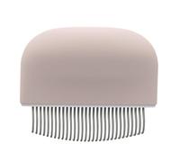 Cat Shedding Comb Masseur en forme de pilier souple pour chats et chiens, outil d'épilation pour animaux de compagnie | Portable et doux, peigne de massage pour chats à poils longs et animaux