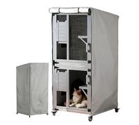 Cat Shelter - Outdoor Waterproof Cover | Large Protective Kitten Shelter Cover for Patio Balcony Backyard Park Residential Area Garage Barn Street Corner Providing, 62.99x33.07x71.26 inches