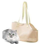 Cat Shoulder Carrier, Portable Small Dog Carry Bag, Breathable Mesh Pet Tote with Secure Design, Lightweight, Escape-Proof for Walking, Travel and Outdoor Use, 1 Piece
