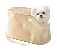 Cat Shoulder Carrier, Small Dog Carry Bag, Decorative Puppy Sling Pack, Sturdy Breathable, Anti Escape Pet Carrier for Outdoor, Playing, Medium 12.99x9.06x7.09 inches