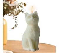 Cat Silicone Mold, Resin Epoxy Candle Soap Mould, Flexible Crafting Tool on Handmade Wax Chocolate Figurines, Durable Casting Mold for Art Projects, Home Desk Decoration Supplies