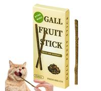 Cat Silvervine Sticks - Cat Mints Chew Sticks - Lot de 6 jouets à mâcher pour chat - Jouet à mâcher pour chaton - Jouet à mâcher pour chat - Bâtonnets de nettoyage des dents pour chat - Bâtonnets