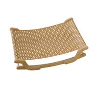Cat Sisal Chair, Cat Beach Chair, Kitten Rocking Sofa, Comfortable Pet Cooling Recliner, Natural Material, Indoor Outdoor Use, 21.46x14.29x6.1 inches, Brown, 1 Piece