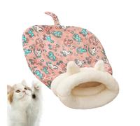 Cat Sleeping Bag | Durable Cat Sleeping Bag | Comfortable Pet Bed | Calming Cat Bed | Cat Snuggle Sack Winter Warmth and Comfort for Your Pet to Relax, Nap, and Play.