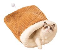 Cat Sleeping Bag for Indoor Cats, Thermal Cozy Cat Bed, Breathable Kitten Bed Cave for Home and Pet Shops, Ideal Sleeping Sack for Cats and Puppies, Comfortable and Multipurpose Pet Bed.