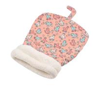 Cat Sleeping Bag for Indoor, Cozy Pet Nest for Cats and Dogs, Soft Plush Cat Cave Bed, Portable Calming Pet Nest,Pets Tunnel Bed for All Seasons Indoors (Pink Pony,14 * 24inch)