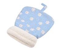 Cat Sleeping Bag for Indoor, Cozy Pet Nest for Cats and Dogs, Soft Plush Cat Cave Bed, Portable Calming Pet Nest,Pets Tunnel Bed for All Seasons Indoors (Blue Bunny,14 * 24inch)