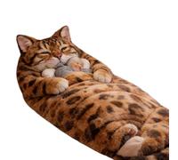 Cat Sleeping Bag - Funny Blanket for Adults | Fabric Velvet with Soft Envelope Style, Warm Bedding for Indoor Bedroom, Apartment, Nursery, Women, Men and Birthday