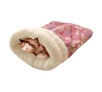 Cat Sleeping Bag, Soft Plush Bed, Warm Cat Sack, Pet Sleeping Bag, Plush Cat Bed, Warm Bed, Kitten Sleeping Bag, Puppy Bed Cave, Cat Bed Sack, Plush Sleeping Bag, Cozy Pet Bed, Warm Cat Cave, So