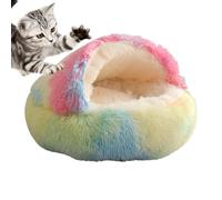 Cat Sleeping Bed, Soft Cat Bed for Sleeping, Cozy Cat Bed, Warm Cat Sleeping Bed, Cat Bed for Indoor Cats, Plush Cat Bed, Cat Nesting Bed, Cat Sleep Pod, Comfortable Cat Bed, Pet Cat Sleeping Bed