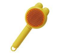 Cat Slicker Brush, Shedding and Grooming Tool, Gentle Detangling Bristles for Long-Haired Pets Ergonomic Handle Design, for Cats, Dogs, Kittens, Daily Hair Maintenance Use 7.68x3.15x1.77 Inches