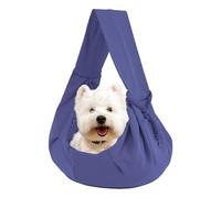 Cat Sling Carrier, Reversible Cat Bag, Cat Carrying Bag, Cat Carrier Bag Comfortable Widen Shoulder Strap, Hands Reversible Pet Papoose Bag, Easy to Use, Portable for Cats and Puppy