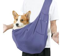 Cat Sling Carrier, Reversible Cat Carrying Bag, Purse, Puppy Chest Carrier, Shoulder Strap Carrier, Cat Shoulder Bag, Small Dog Dog Carry Pack Puppy Chest Purse with Pocket for Small Dogs Cats