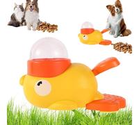 Cat Slot Machine Treat Dispenser,Cat/Dog Treat Slot Machine,Duck Treat Dispenser,2-in-1 Interactive Dog Puzzle Toy & Slow Feeder,Anti-Gulping Duck-Shaped Design for Small & Medium Dogs (1PCS)
