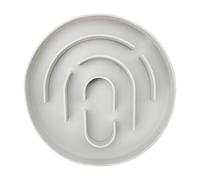 Cat Slow Feeder Bowl - Distributeur de nourriture pour puzzle de contrôle des portions | Anti-gulping en silicone durable pour balcon, chambre à coucher et salon
