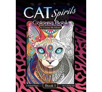 Cat Spirits Coloring Book: Book 1