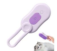Cat Spritz Defur Peigne, Rechargeable Brosse À Chat À La Chat À Vapeur Multifonctionnel Avec Poignée Rotative, Fournitures Pour Animaux De Compagnie, Déménagement Pour Les Poils De Chien, Peigne De Ba