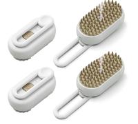 Cat Steam Brush 2025 New Pet Steam Groomer Comb,3in1 Steam Cat Grooming Brush,Pet Hair Cleaning Brush Comb for Cats Dogs (2Pcs-A)