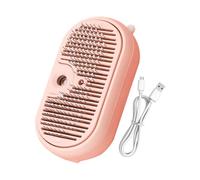 Cat Steamy Brush - Defur Comb | Pet Hair Cleaner Brush | Pet Spray Dog Brushes with Steamy Function Multifunctional Spray Cat Comb for Washing Drying and Shampooing Selff Cleaning Slicker Brushes